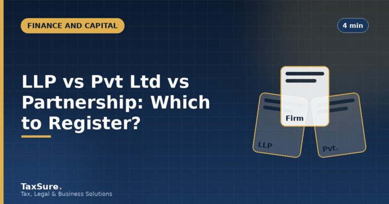 LLP vs Private Limited vs Partnership: Which Business Structure Should You Register?